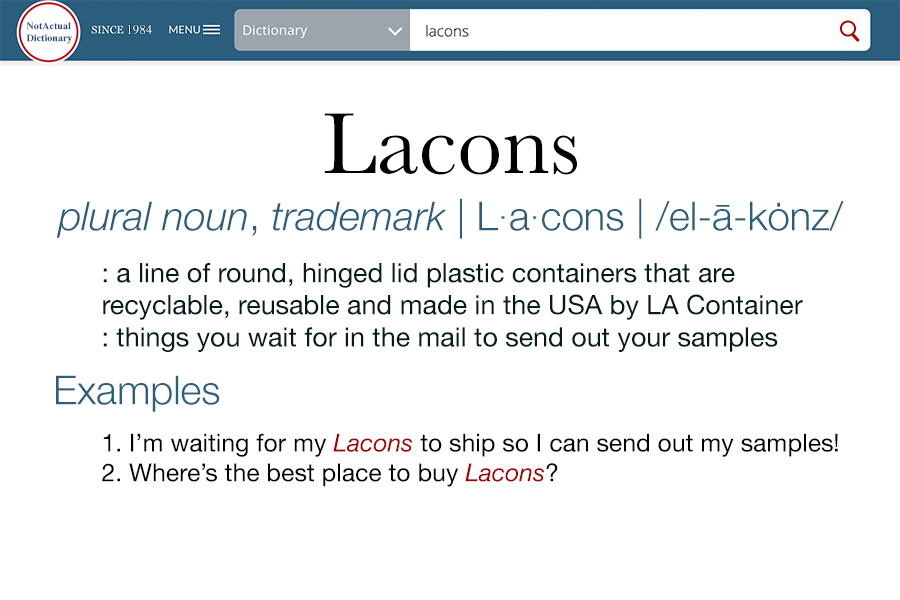 Lacons definition